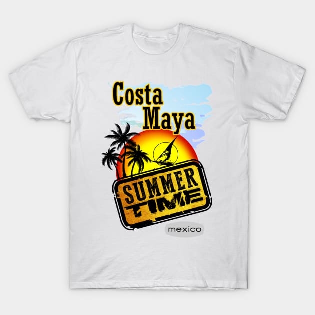 Costa Maya, Mexico T-Shirt by dejava